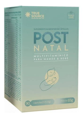 Multivitamínico Post Natal (90 Caps) - Padrão: Único Sem Sabor