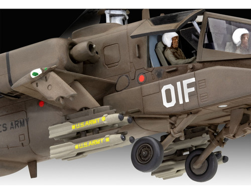Ah-64a Apache 1:72 Kit De Montar Revell 03824