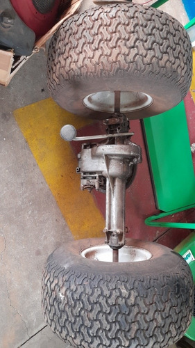 Imagem 4 de 4 de Pneu Com Rodas E Câmbio Micro Trator Mtd Usado