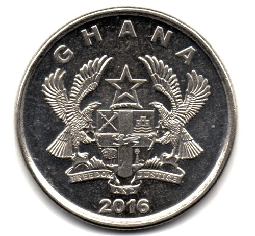 Ghana 10 Pesewas 2016