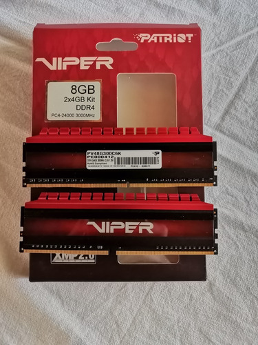 Memoria Ram Ddr4 Viper 2x4gb Kit 3000mhz