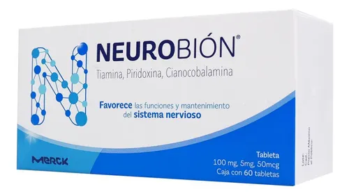 comprar Neurobion Tabletas 100 Mg\u002F5 Mg\u002F50 Mcg, 60 Tabletas