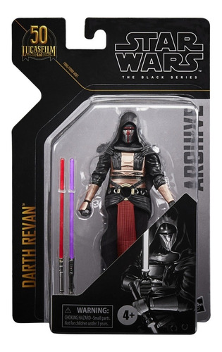 Gk Darth Revan Star Wars Black Series Archive Ed 50 Aniv (Usado)