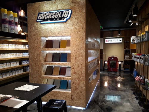 Imagen 9 de 9 de Pintura Epoxica Trafico Rust Oleum Dtm Mastic 2 Gal
