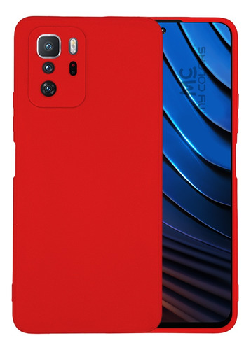Funda Case De Xiaomi Poco X3 5g Soft Feeling Antishock Rojo