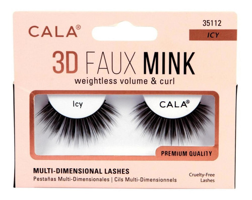 3d Faux Mink Lashes : Icy