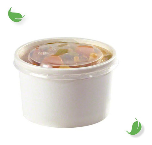 Imagen 3 de 6 de Tapa Desechable Contenedor 8oz Pet (236.5 Ml). / 1000 Pzas.