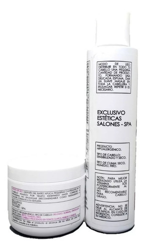 Kit Rubios Shampoo Sos 240ml& Vitamina Sos150g Labonté