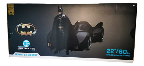 Batman Batimovil Batimobil Gigante Con Figura 