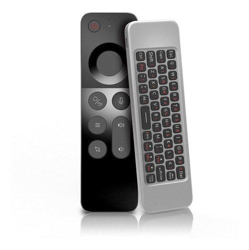 W3 2.4g Air Mouse Teclado Inalámbrico Control De Voz Go