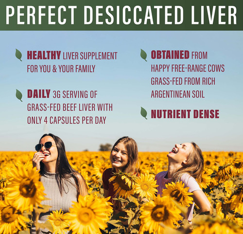 Perfect Desiccated Liver - Grass Fed Undefatted Argentine Be