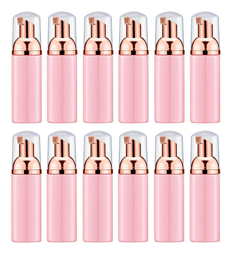 20pcs 50ml Oro Rosa Dispensadores Botellas De Espuma Viaje