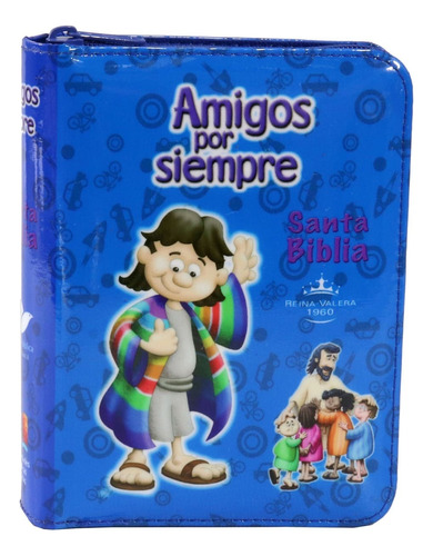 Biblia Infantil Reina Valera 1960 Para Niños - Forro Azul