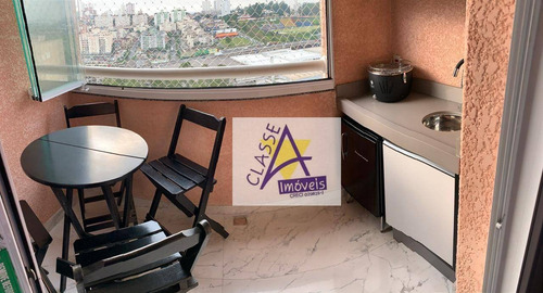 Imagem 13 de 28 de Apartamento Com 3 Dormitórios À Venda, 78 M² Por R$ 424.000 - Vila Noêmia - Mauá/sp - Ap0749