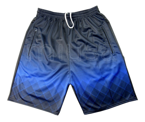 Imagem 6 de 10 de Kit 5 Bermuda Masculina Praia Zíper Fitness Academia Esporte