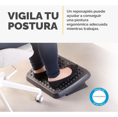 Reposapie Ergonómico Rodapié Descanso Oficina Hogar