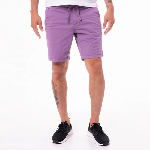 Walk Short Tafeta Gzuck Vinzek Purple