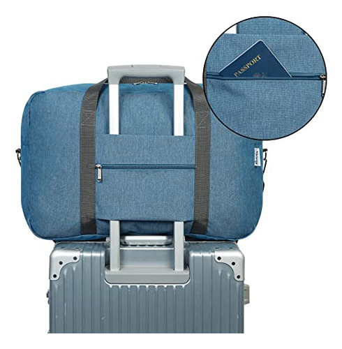 Bolsa De Mano Plegable Para United Airlines, 22 X 14 X 9 Pul