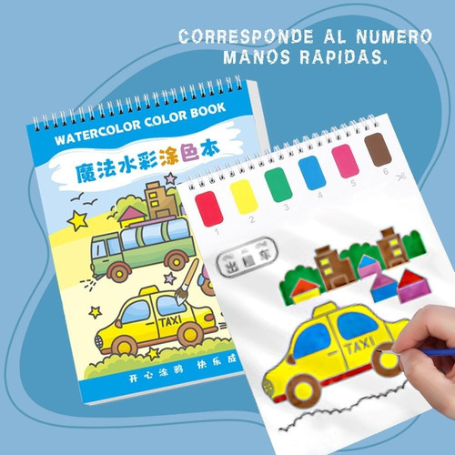 Libro De Pintura De Acuarela Libro De Dibujo