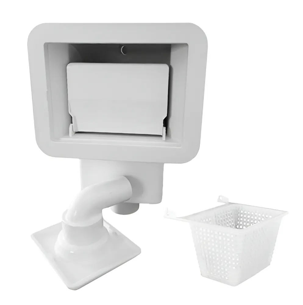Skimmer Piscina Netuno 253 Fibra Vinil Alvenaria Plástico Resistente