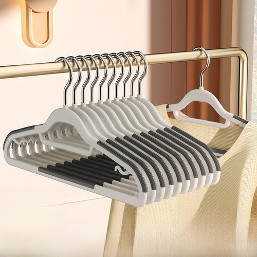 Lj Paquete De 10 Unidades: Colgador De Ropa Duradero Y