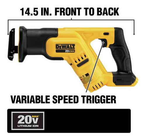 Serra Sabre Compacta 20v Max Li-ion - Dcs387b Dewalt
