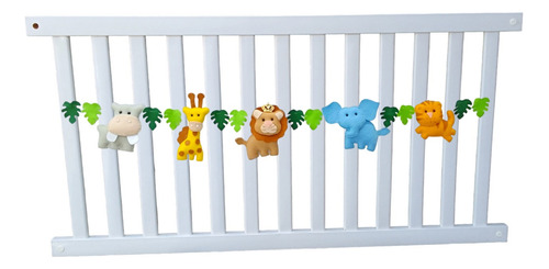 Varal Decorativo O Rei Leão Safari Baby Berço Bebê