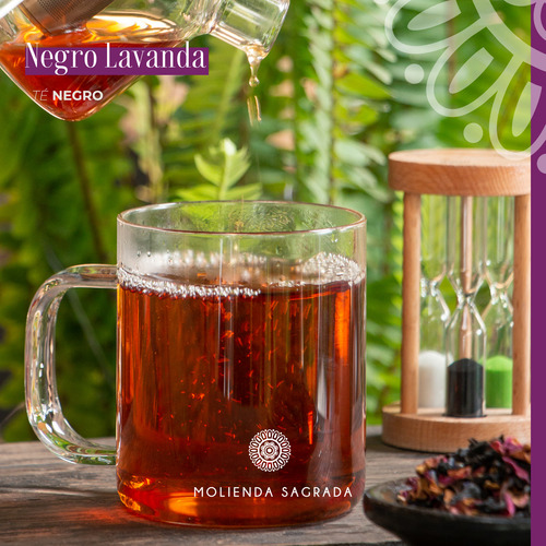 Té Negro Lavanda 200gr Molienda Sagrada