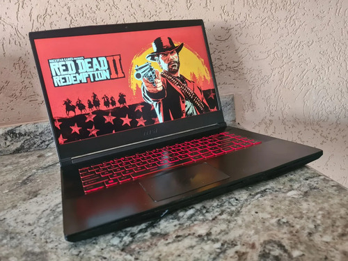 Notebook Gamer Msi Rtx 3060, Tela 144hz, I7 10th, 32gb Ram Preto (Usado)