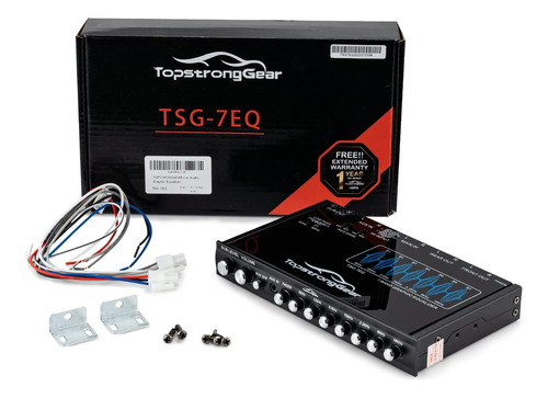 Tsg7eq Ecualizador Gráfico De Audio Automóvil De 7 Ba...