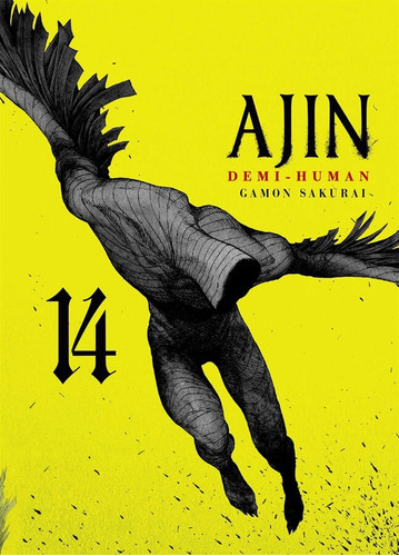 Ajin - 14, de Sakurai, Gamon. Editora Panini Brasil LTDA, capa mole em português, 2019