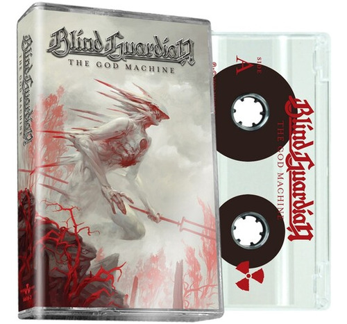 Blind Guardian The God Machine, Transparente Con Casete Rojo