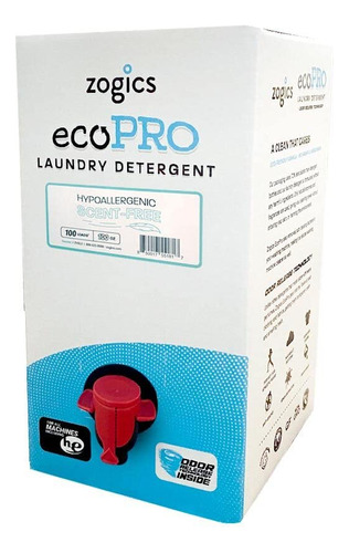 Zogics Ecopro Detergente Para Ropa  Detergente Líquido .