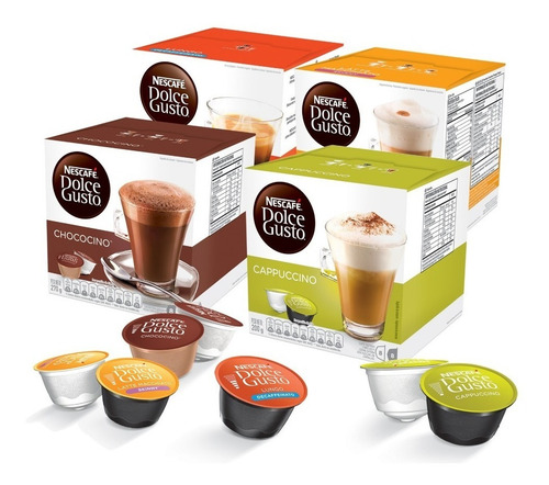 4 Cajas Cápsulas Dolce Gusto A Elección! Envío Incluido