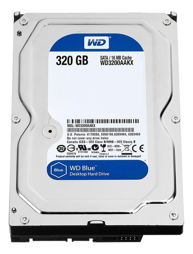 Disco rígido interno Western Digital WD Caviar Blue WD3200AAKX 320GB azul