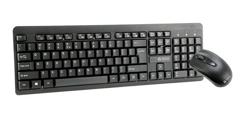 Kit Inalámbrico Multimedia Teclado + Mouse Teros Te-4061n