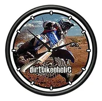 Comprar Signmission Motocross Wall Clock Supercross Dirt Bike Racer