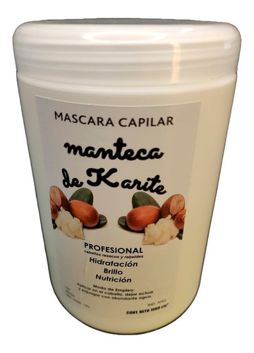 Mascara Capilar Manteca De Karite 1kg 