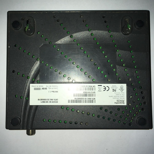 Cable Internet Modem Scientific Atlanta Epc 2203 (Usado)