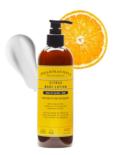 Loción -  Citrus Body Lotion  Moisturizing Aromatherapy Bod