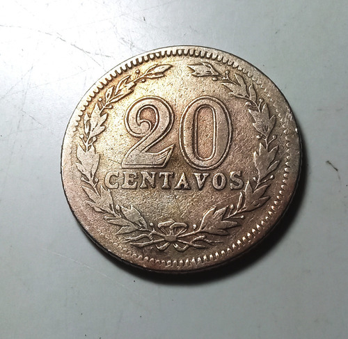 Moneda Argentina De 20ctvs. Año 1923#20