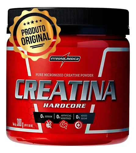Creatina Integralmedica 300g Creatine 100 Pura Hardcore Po