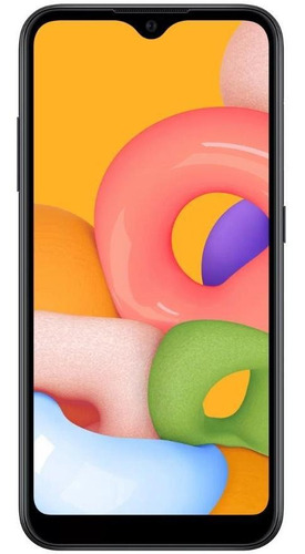 Samsung Galaxy A01 32gb Preto Muito Bom - Celular Usado Preto (Recondicionado)
