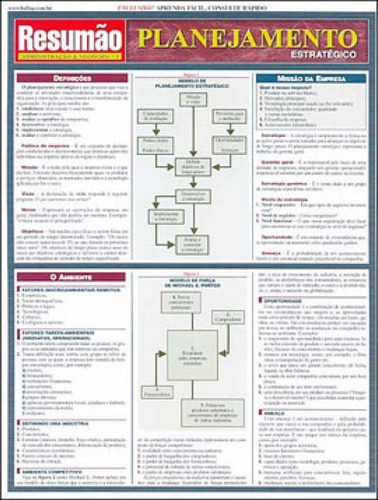 Planejamento Estratégico, De Barros & Fischer. Editora Barros, Fischer & Associados, Capa Mole, Edição 1ª Edição - 2005 Em Português