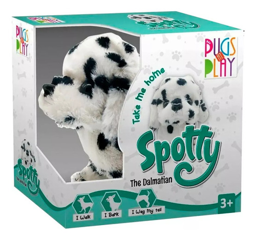 Peluche Interactivo Animal Camina  Spotty Perro