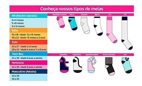 Imagem 2 de 2 de Par De Meias Preta Tam 34 A 39 Raposa Puket