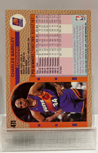 Charles Barkley Fleer 92 93 (411) (Usado)
