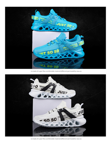 X- Zapatillas De Malla Para Correr Transpirables Para