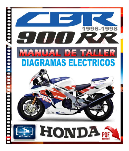 Honda Cbr-900rr Manual Detaller Servicio Diagramas 1996-1998