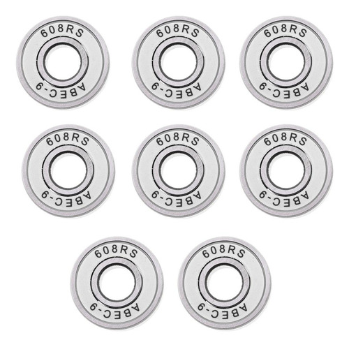 8pcs / Set Longboard Skateboard 608rs 28x8x7mm 608rs 608rs